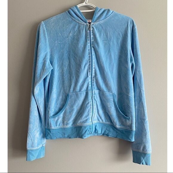 Victoria’s Secret Velvet Full Zip Hoodie - Picture 1 of 6